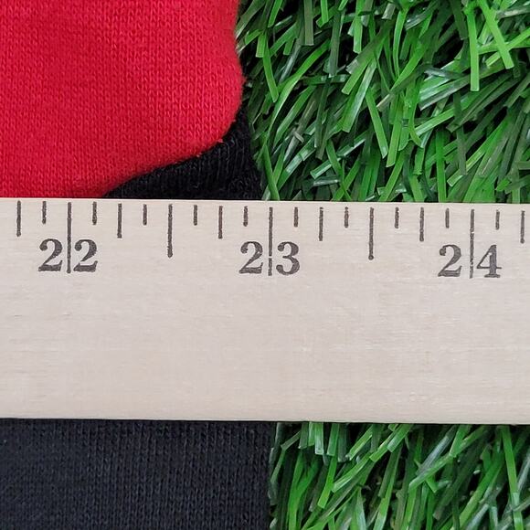 TapOut Hoodie XL 23x25 Colorblock Black Red Gray - Picture 5 of 15